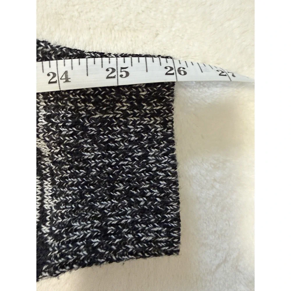 Icebreaker Men's 100% Merino Wool Barein Crewe Long Sleeve‎ Sweater Black Gray M